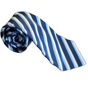 Burberry Blue Striped Tie